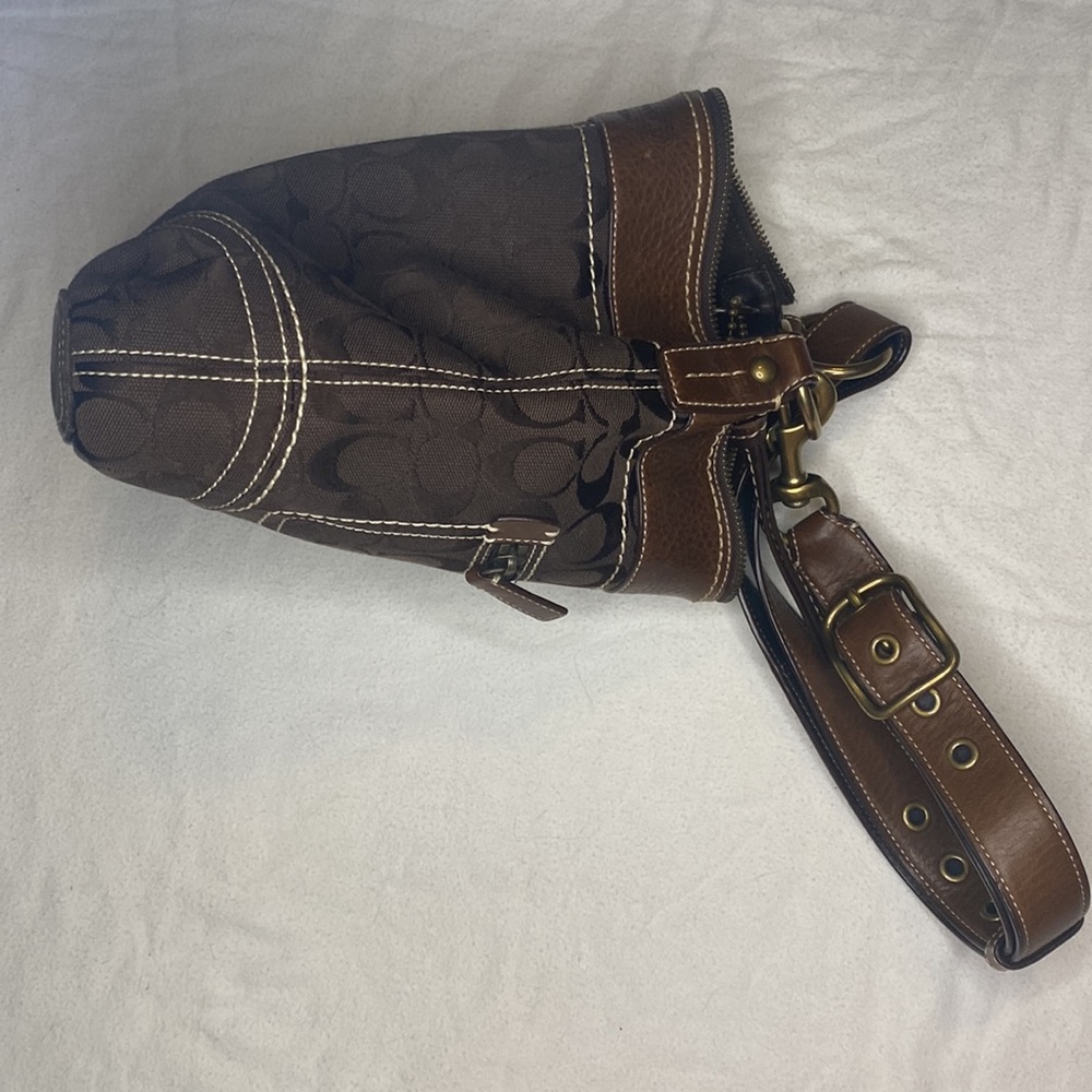 NWOT Coach brown crossbody/ shoulder purse - Picture 5 of 9